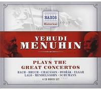 Plays The Great Concertos [4 Discs] by Yehudi Menuhin [Compact Disc] NEUF