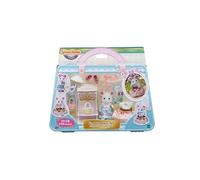 Figurines miniatures - SYLVANIAN FAMILIES - 5540 - La valisette de mode et grande sœur souris marshmallow