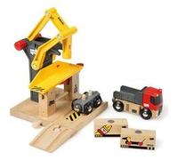 Playset Brio Grue de chargement de marchandises G