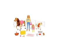 Barbie Coffret Poupée Mannequin – Barbie et Chelsea, Amies des Chevaux – Multicolore – 3 ans et +
