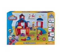 Playset Dino Ranch - Dino Ranch - Clubhouse - 31 cm - Figurines incluses - Effets sonores et lumineux