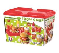 100% Chef Set Hamburger