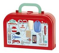 Mallette de docteur de luxe contenant 17 accessoires amusants
