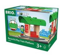 Playset Gare à enregistreur vocal Brio World G
