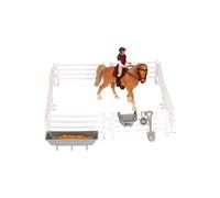 Playset Horse, Rider with Accessories, 1:24