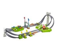 Playset Hot Wheels Deluxe Mario Kart Circuit motorisé Gris Gris G