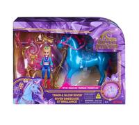 Unicorn Academy - L'Ecole des Licornes - Playset Interactif River Et Isabel - Licorne Lumineuse Et Poupée À Collectionner - Jouets Inspirés De La Série L'Ecole des Licornes - Jouet Enfant 4 Ans et +