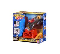 Playset Lance-fusée Bandai Stuntman Stu COSS8199 - Pompe à pied et figurine incluse