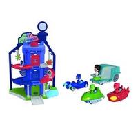 Playset Majorette Pyjamasques Garage Quartier General avec 4 véhicules NA E