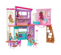 Playset Mattel HCD50 Barbie Le Maison De Malibu, pour Heures De Jeu Avec Barbie