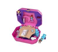 Polly Pocket Coffret Univers La Boîte à Musique avec 2 Mini-Figurines et Accessoires, Autocollants et 5 Surprises Cachées, Jouet Enfant, édition 2018, GCJ88, Multicolore