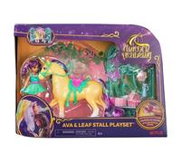 Spin Master – Jouet Unicorn Academy Écurie Ava et Leaf qui change de couleur – 4 ans+
