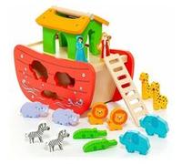 Playset Moltó : Noah's Ark - Bois (17 pièces) G