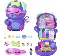 Playset Polly Pocket PUPPY PYJAMA PARTY BOX
