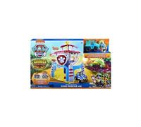 PAW Patrol LA PAT' PATROUILLE – PLAYSET QUARTIER GENERAL PAT' PATROUILLE – Univers Jouet Avec Effets Sonores Dino Rescue avec Figurines Dinosaure et Rex – 6059295 – – Jouet Enfant 3 Ans et +