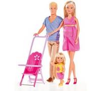 SIMBA Steffi Love Famille Heureuse + Accessoires
