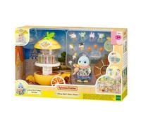 Playset stand de jus Sylvanian Families Citrus Bird avec toppings multicolore