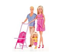 SIMBA Steffi Love Famille Heureuse + Accessoires