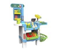 Playset Supermarket Peppa Pig 38 pièces - Marchande bleu 74 x 50 x 91 cm dès 3 ans