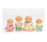 SYLVANIAN FAMILIES - Famille Caniche - 4 personnages - Mixte - A partir de 3 ans