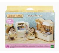 Sylvanian Families® Figurine maison de campagne cuisine, réfrigérateur 5341