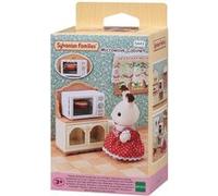 Playset Sylvanian Families 5443 Le buffet et micro-ondes Multicolore G