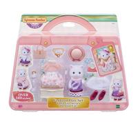 Playset Sylvanian Families 5461 La valisette de mode et grande sœur chat persan