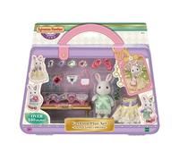 Playset Sylvanian Families La valisette de mode et grande sœur lapin neige