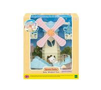 Sylvanian Families – Playset Le moulin des bébés – Figurines prêtes à jouer, rose, 3 ans