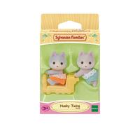 Sylvanian Families – Playset Les jumeaux Husky 5638 – Jumeaux et bébés, mini poupées