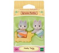 Sylvanian Families - Le Village - Les jumeaux Husky - 5638 - Jumeaux et Bébés - Mini Poupées