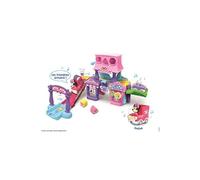 VTech - Tut Tut Bolides Disney, La Boutique des Délices de Minnie avec Magi-Camion des Délices de Minnie Mouse, Circuit Voitures, 3 Zones Magiques, Cadeau Enfant de 1 an à 5 Ans - Contenu en Français