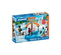 Playset Zoo Playmobil 72073 Royaume de glace avec animaux polaires Multicolore