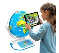 PlayShifu Globe éducatif à partir de 4 ans - Explorateur de la Terre Orboot | Jouet ballon interactif AR | Plus de 400 merveilles | Plus de 1000 faits | Caractéristiques passionnantes | Mode