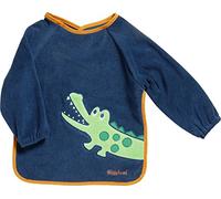 Playshoes Bavoir à manches longues Mixte enfant Crocodile Marine (11)