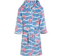 Playshoes Bademantel Krebs Robe de chambre Mixte enfant Bleu/Rose 158-164 cm