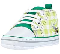 Playshoes Baskets Cerf, Chaussures Premiers Pas Garçon Unisex Kinder, Vert (Gruen 29), 16 EU