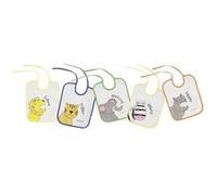 Playshoes bavoirs animaux de la jungle 5 pièces Wit G