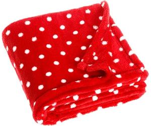 Playshoes Bébé fille 301705 Maße Ca. 75 X Cm, Oeko-tex Couverture de b, Rouge (Original), Taille unique (Taille fabricant: Taille unique) EU