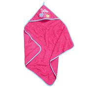 Playshoes Bébé - Filles Serviette à Capuche Flamant Rose 340048, 18 - Pink, 100x100cm