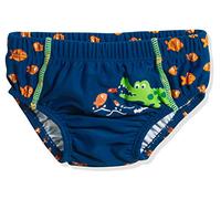 Playshoes Bébé garçon UV-Schutz Windelhose Krokodil Couche Culotte De Bain Not Applicable, Bleu (Marine 11), 86 (Taille Fabricant: 86/92)