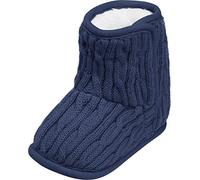 Playshoes bébé Playshoes, chaussures tricotées,bleu marine,18/19 EU