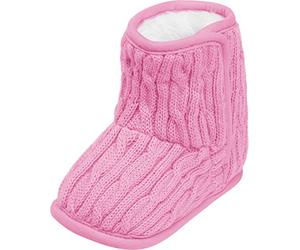 Playshoes bébé Playshoes, chaussures tricotées,Pink (Rosa),16/17 EU