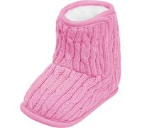 Playshoes bébé Playshoes, chaussures tricotées,Pink (Rosa),20/21 EU