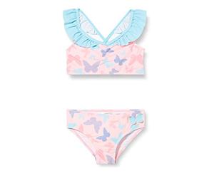 Playshoes Bikini Anti-UV Maillot de Bain, Papillons, 98/104 Fille