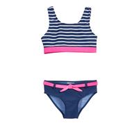 PLAYSHOES Bikini bleu marine / rose clair / blanc, Taille 110-116