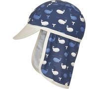 PLAYSHOES Bonnet crème / bleu marine / saphir, Taille 49