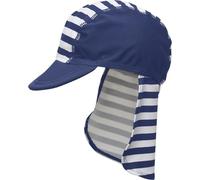 Playshoes Bademütze Maritim Von mit UV-Schutz nach 801 und Oeko-Tex Standard 100 Bonnet, Bleu (Original 900), Unique (Taille Fabricant: 49centimeters) Garçon