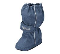 PLAYSHOES Bottes de neige bleu-gris / blanc, Taille 16,5