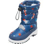 PLAYSHOES Bottes de neige 'Weltraum' bleu / gris / rouge, Taille 24,5
